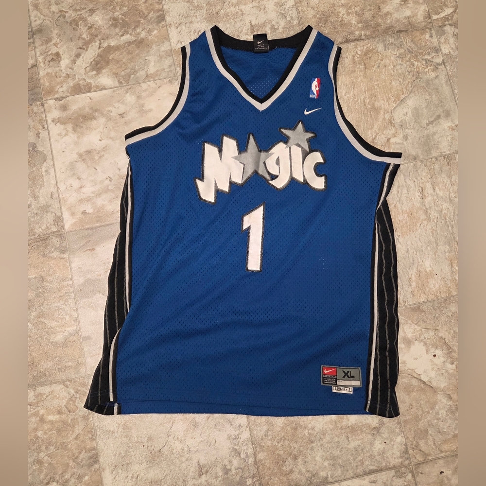 Magic Basketball JerseyVintage Nike Team Orlando Magic Tracy McGrady XL